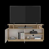 Mesa para TV Hope Fresno Europeo y Capri 150x70cm Para TV Hasta 65" Pulgadas con Cuatro Compartimientos - MUEBLES DE TV | Bylmo