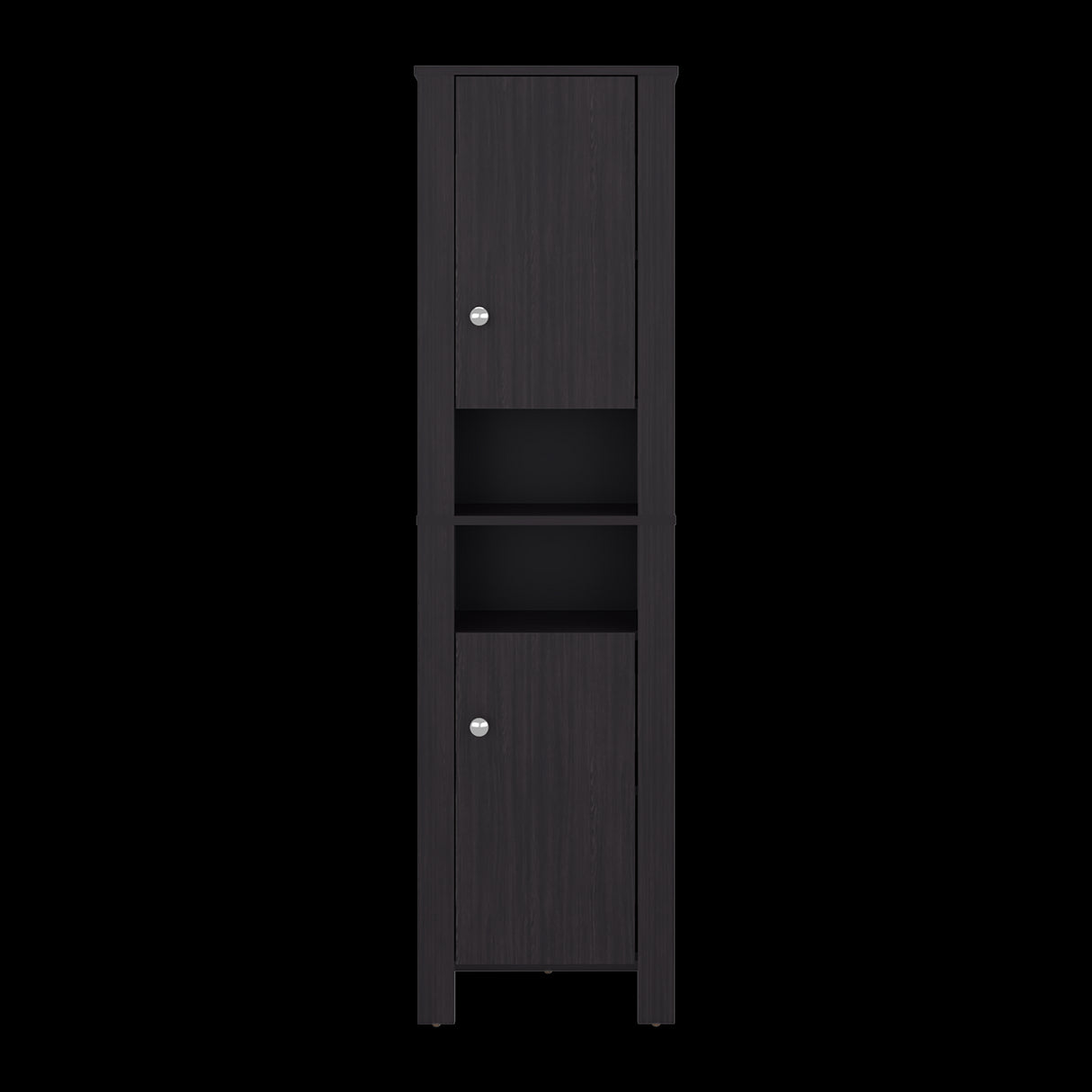 Mueble Auxiliar para Baño Vanessa Wengue 44.1x160.7cm con Tres Entrepaños y con Patas - OTROS MUEBLES PARA BANHO | Bylmo
