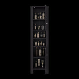 Mueble Auxiliar para Baño Vanessa Wengue 44.1x160.7cm con Tres Entrepaños y con Patas - OTROS MUEBLES PARA BANHO | Bylmo