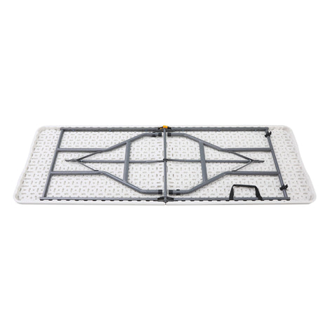 Comedor Blanco 180x74cm Rectangular de Ocho Puestos sin Sillas - COMEDORES | Bylmo