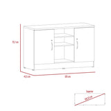 Archivador Home Office Coñac 120x75.7cm Carta sin Cajones y con Cerradura - ARCHIVADORES | Bylmo