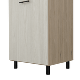 Alacena Gante Rovere 60x198.1cm con Dos Puertas y con Patas - ALACENAS Y MUEBLES MICROONDAS | Bylmo