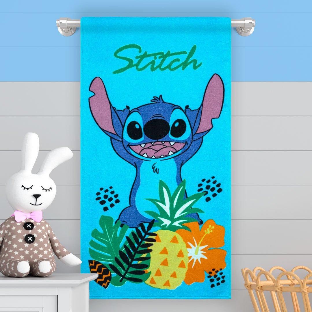 Toalla Infantil de Cuerpo Multicolor 60x120cm Stitch - TOALLAS | Bylmo