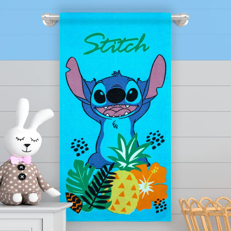 Toalla Infantil de Cuerpo Multicolor 60x120cm Stitch - TOALLAS | Bylmo