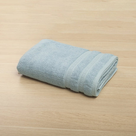 Toalla de Manos Bamboo Azul 40x70cm Fondo Entero - TOALLAS | Bylmo
