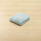 Toalla de Manos Bamboo Azul 40x70cm Fondo Entero - TOALLAS | Bylmo