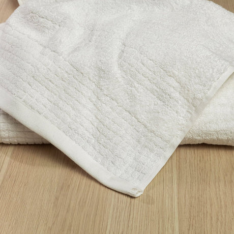 Toalla de Manos Eleganth Blanco 40x70cm Fondo Entero - TOALLAS | Bylmo