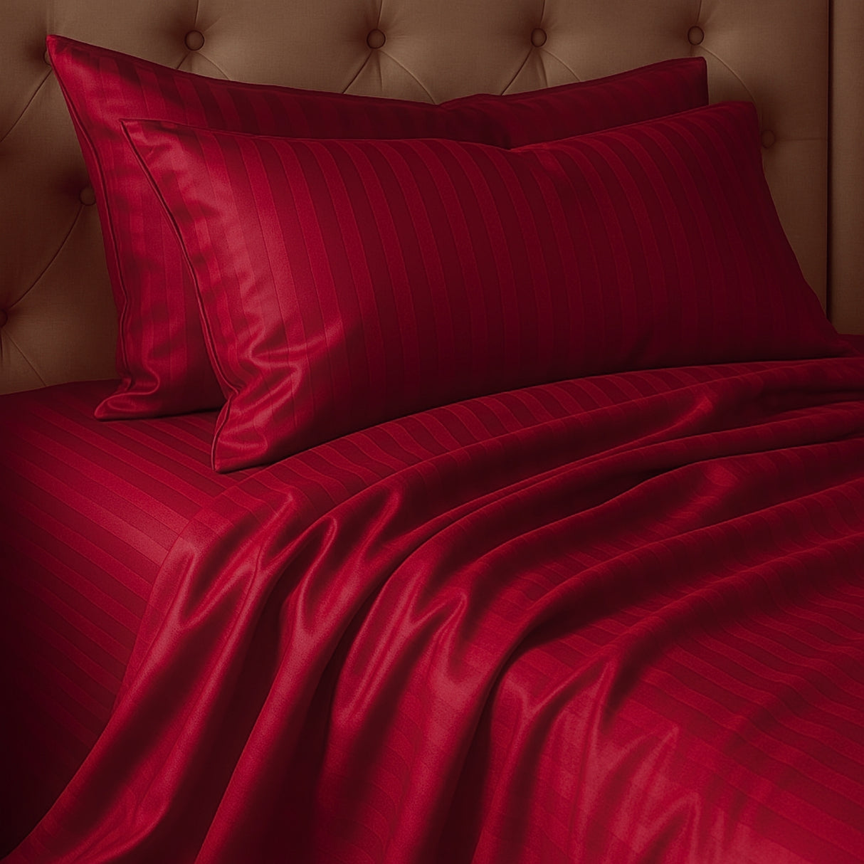 Juego de Sábanas Polialgodon Vinotinto Para Cama Doble 140 X 190 Cm Antiácaros y Antiarrugas - SABANAS | Bylmo