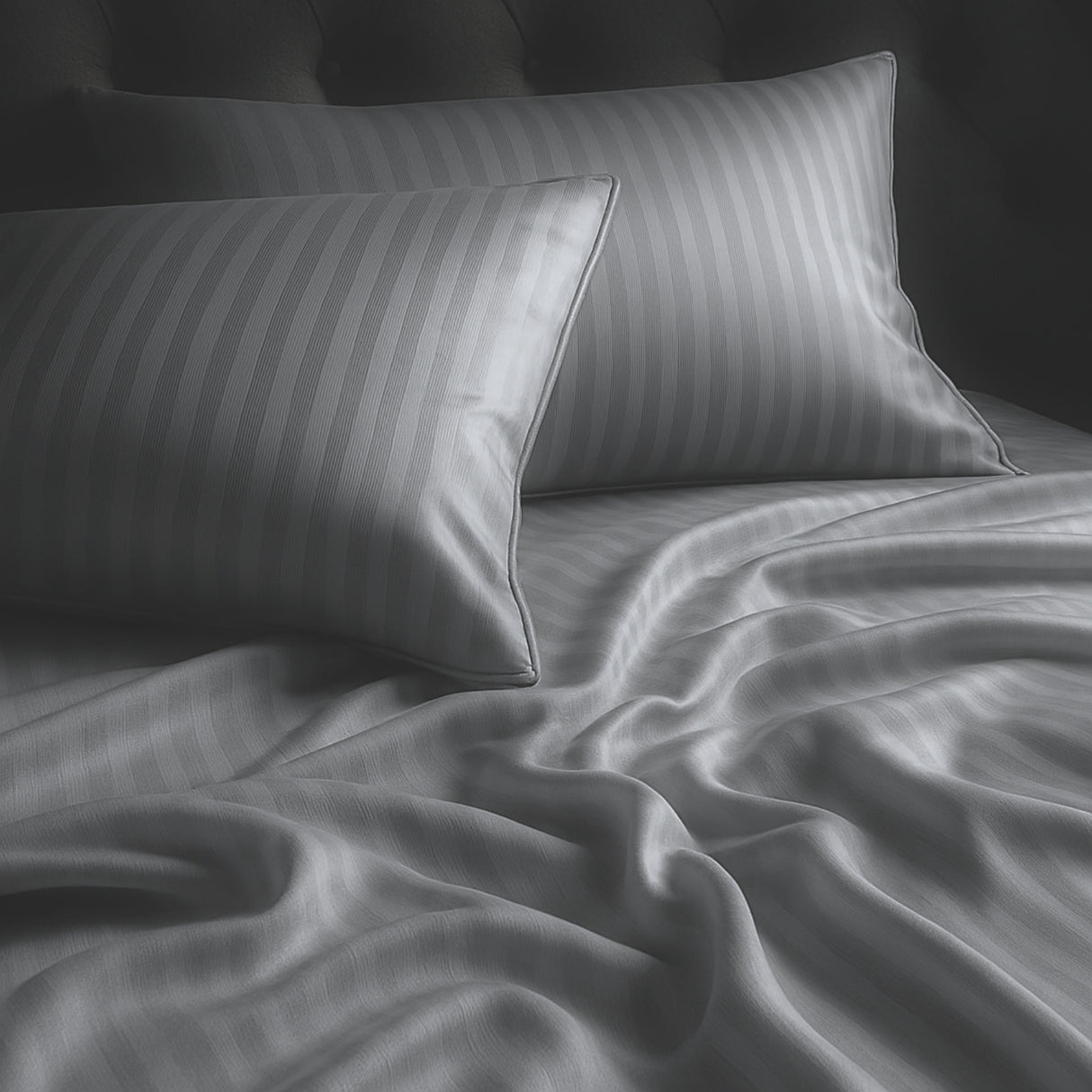 Juego de Sábanas Polialgodon Gris Oscuro Para Cama Sencilla 100 X 190 Cm Antiácaros y Antiarrugas - SABANAS | Bylmo