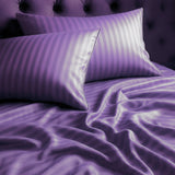 Juego de Sábanas Polialgodon Lila Para Cama Sencilla 100 X 190 Cm Antiácaros y Antiarrugas - SABANAS | Bylmo