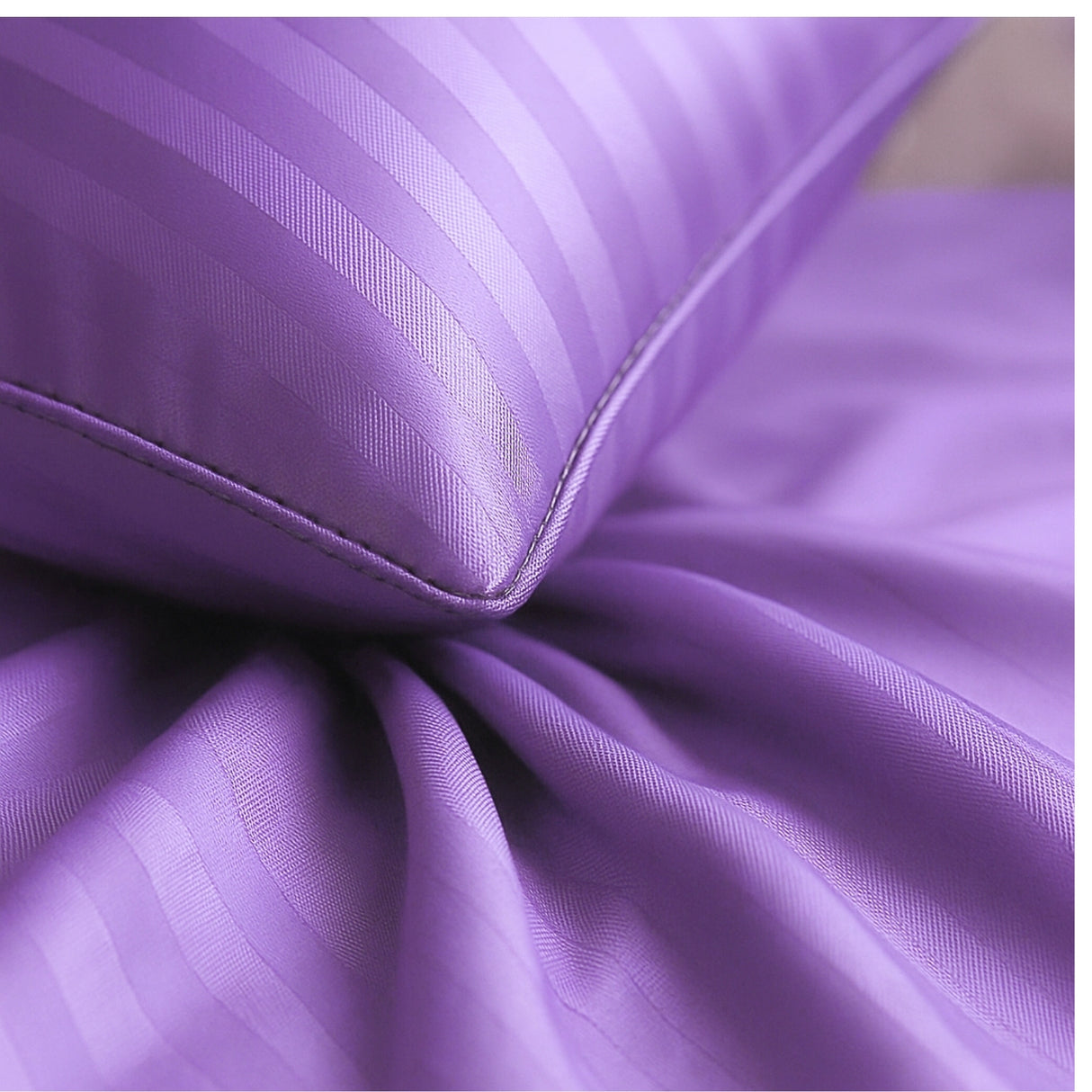 Juego de Sábanas Polialgodon Lila Para Cama Sencilla 100 X 190 Cm Antiácaros y Antiarrugas - SABANAS | Bylmo