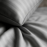 Juego de Sábanas Polialgodon Gris Oscuro Para Cama Queen 160 X 190 Cm Antiácaros y Antiarrugas - SABANAS | Bylmo