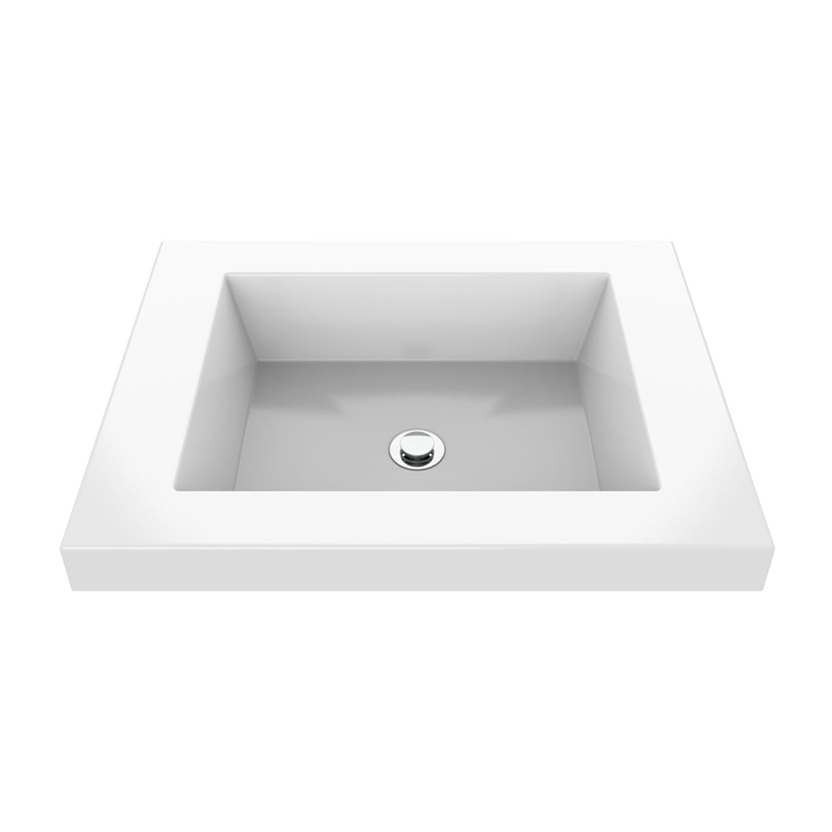 Kit Mueble con Lavamanos Flotante Picasso Austral 63x48cm Individual con Lavamanos de Sobreponer y con Un Cajón - MUEBLES PARA LAVAMANOS | Bylmo