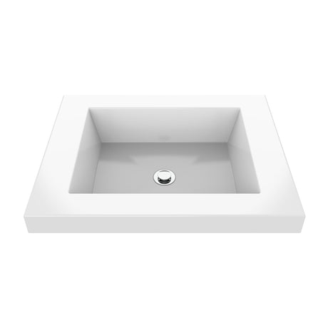 Kit Mueble con Lavamanos Flotante Picasso Austral 63x48cm Individual con Lavamanos de Sobreponer y con Un Cajón - MUEBLES PARA LAVAMANOS | Bylmo
