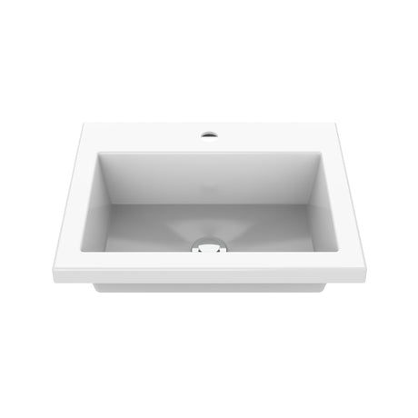 Kit Mueble con Lavamanos Basico Soder Mali 48x86cm Individual con Lavamanos de Sobreponer - MUEBLES PARA LAVAMANOS | Bylmo