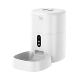 Comedero Kalley Smart K - DIM Blanco 20.7x36.8cm Para Perros y Gatos con Contenedor de 3 Litros - COMEDEROS PARA MASCOTAS | Bylmo
