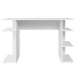 Escritorio Gamer Blanco 120x76cm con Organizador de Libros - ESCRITORIOS | Bylmo