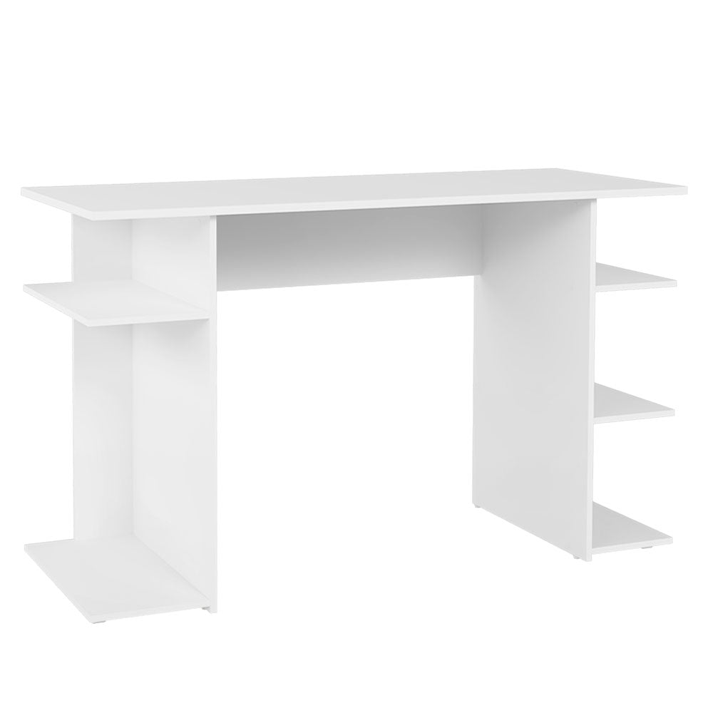 Escritorio Gamer Blanco 120x76cm con Organizador de Libros - ESCRITORIOS | Bylmo