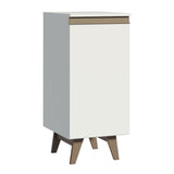 Mueble Inferior de Cocina Reims Blanco 35x83cm con Mesón de Madera Aglomerada Mdp y sin Estufa - MUEBLES INFERIORES DE COCINA | Bylmo