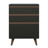 Mueble Inferior de Cocina Reims Negro 60x83cm con Mesón de Madera Aglomerada Mdp y sin Estufa - MUEBLES INFERIORES DE COCINA | Bylmo