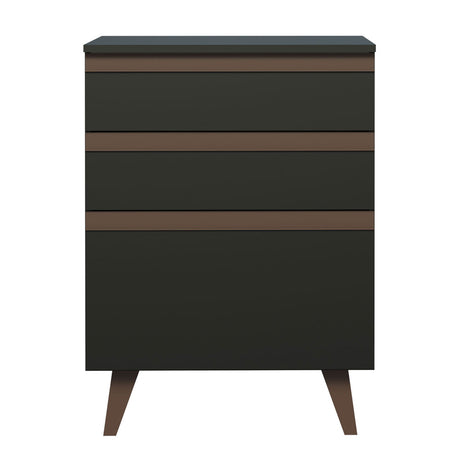Mueble Inferior de Cocina Reims Negro 60x83cm con Mesón de Madera Aglomerada Mdp y sin Estufa - MUEBLES INFERIORES DE COCINA | Bylmo