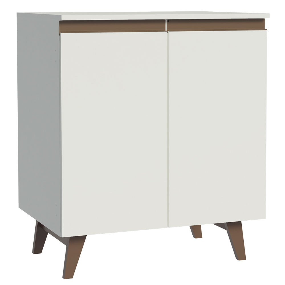 Mueble Inferior de Cocina Reims Blanco 70x83cm con Mesón de Madera Aglomerada Mdp y sin Estufa - MUEBLES INFERIORES DE COCINA | Bylmo