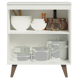 Mueble Inferior de Cocina Reims Blanco 70x83cm con Mesón de Madera Aglomerada Mdp y sin Estufa - MUEBLES INFERIORES DE COCINA | Bylmo