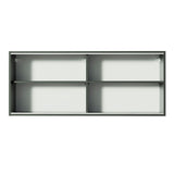 Mueble Superior de Cocina Reims Negro 120x50cm con Cuatro Entrepaños y con Dos Puertas - MUEBLES SUPERIORES DE COCINA | Bylmo