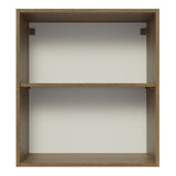 Mueble Superior de Cocina Glamy Marron 60x66cm con Dos Entrepaños y con Una Puerta - MUEBLES SUPERIORES DE COCINA | Bylmo