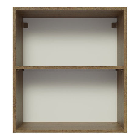 Mueble Superior de Cocina Glamy Marron 60x66cm con Dos Entrepaños y con Una Puerta - MUEBLES SUPERIORES DE COCINA | Bylmo