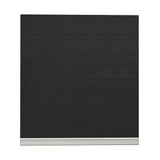 Mueble Superior de Cocina Glamy Marron y Negro 60x66cm con Dos Entrepaños y con Una Puerta - MUEBLES SUPERIORES DE COCINA | Bylmo