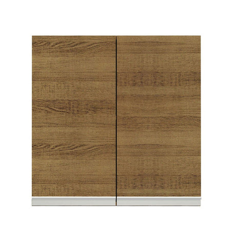 Mueble Superior de Cocina Glamy Marron 70x66cm con Dos Entrepaños y con Dos Puertas - MUEBLES SUPERIORES DE COCINA | Bylmo