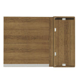 Mueble Superior de Cocina Glamy Marron 94x66cm con Dos Entrepaños y con Una Puerta - MUEBLES SUPERIORES DE COCINA | Bylmo