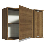 Mueble Superior de Cocina Glamy Marron 94x66cm con Dos Entrepaños y con Una Puerta - MUEBLES SUPERIORES DE COCINA | Bylmo