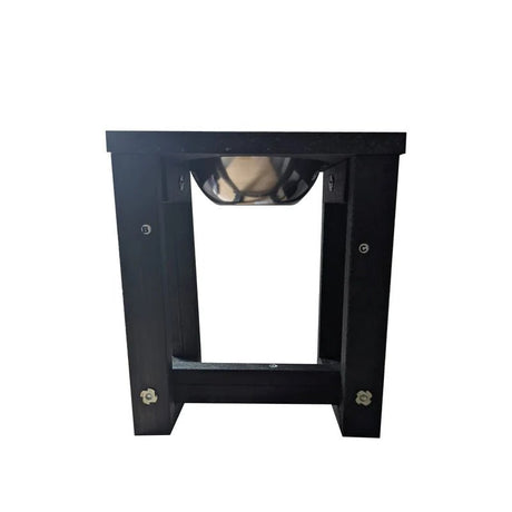 Comedero Ekopet Negro 28x32cm con un Tazón y para Perro Grande - COMEDEROS PARA MASCOTAS | Bylmo