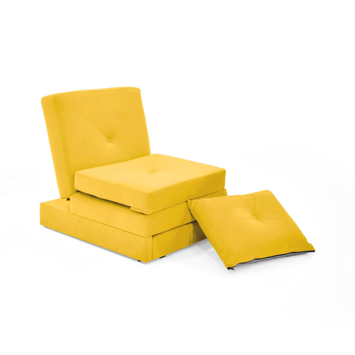 Poltrona Torino Mostaza 78x86cm De Un Puesto Reclinable - SOFAS Y POLTRONAS | Bylmo