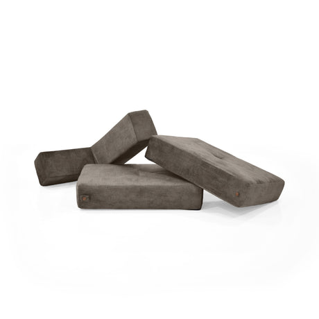Poltrona Nablus Taupe 96x68cm De Un Puesto y con Apoya Brazos - SOFAS Y POLTRONAS | Bylmo