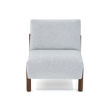 Poltrona Dubi Plata 63x73cm De Un Puesto y sin Apoya Brazos - SOFAS Y POLTRONAS | Bylmo