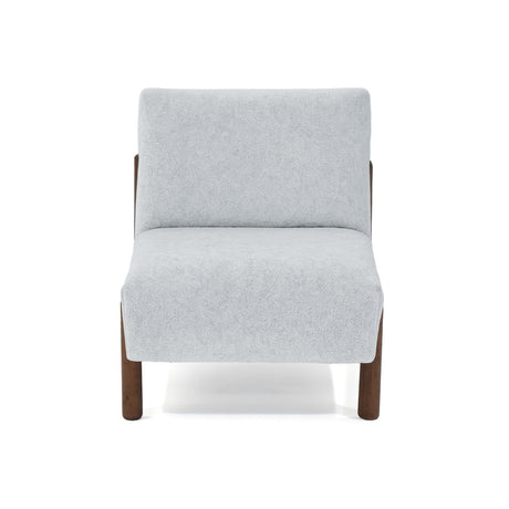 Poltrona Dubi Plata 63x73cm De Un Puesto y sin Apoya Brazos - SOFAS Y POLTRONAS | Bylmo