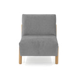 Poltrona Dubi Gris 63x73cm De Un Puesto y sin Apoya Brazos - SOFAS Y POLTRONAS | Bylmo