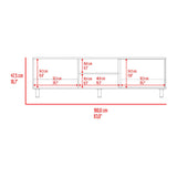 Rack de TV Tunez Nogal 160x47.5cm