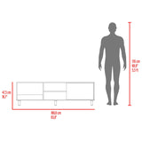 Rack de TV Tunez Nogal 160x47.5cm