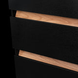 Closet Berino Wengue Y Fresno Europeo 200x200cm con Dos Cajones y con Seis Puertas - CLOSETS | Bylmo
