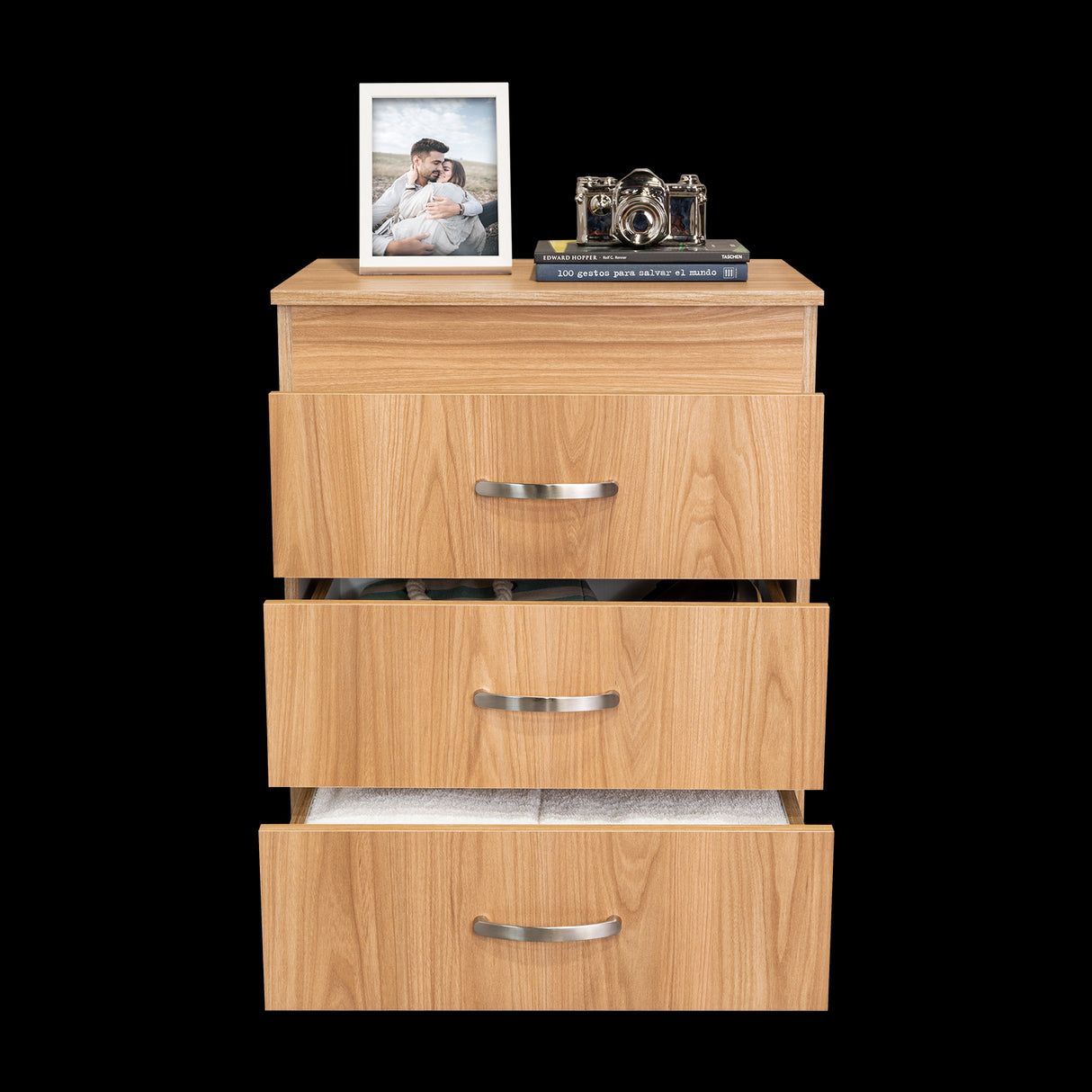 Combo Closet y Cómoda Mayer Fresno Europeo Y Blanco 141.1x164.2cm con Cuatro Cajones y con Cuatro Puertas - CLOSETS | Bylmo
