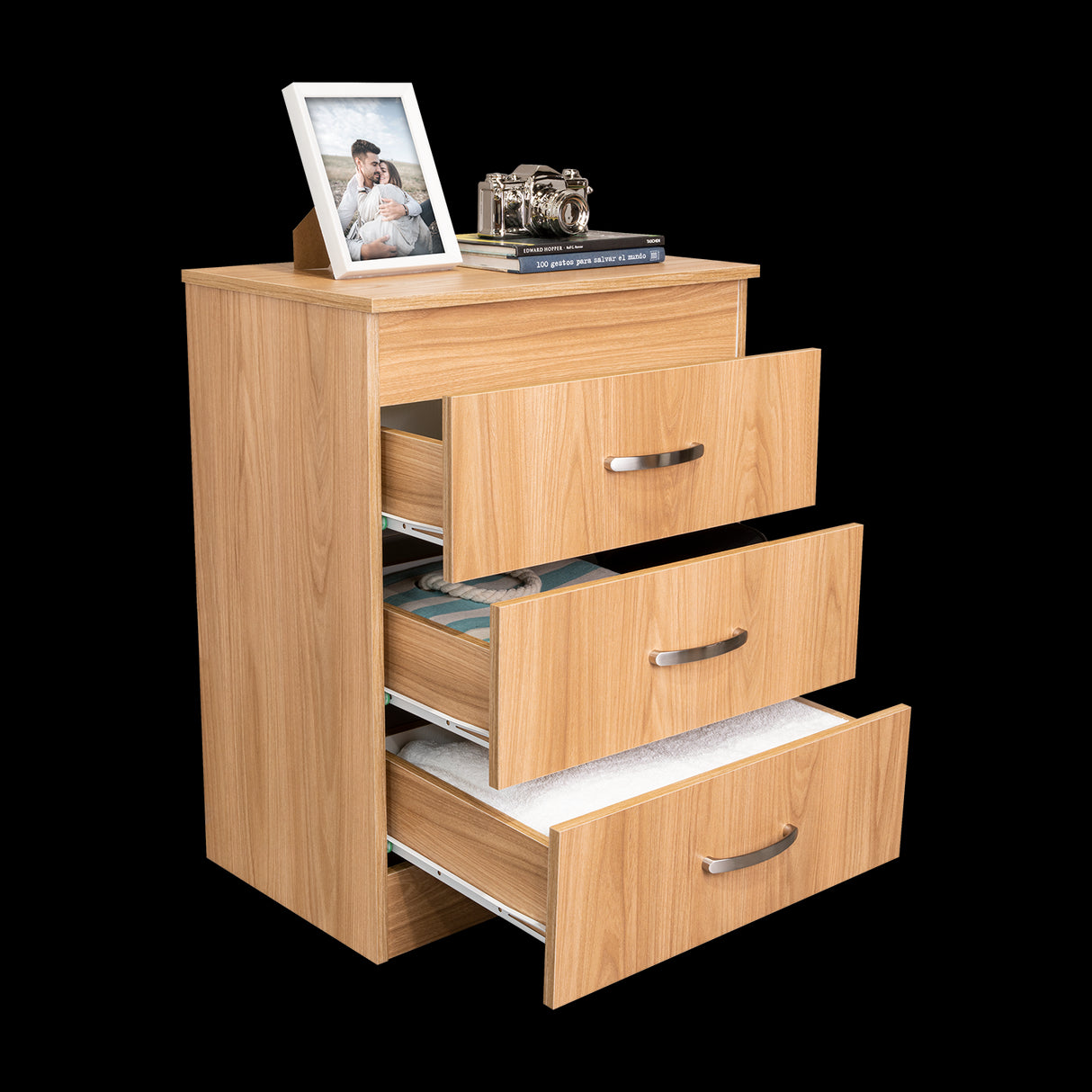 Combo Closet y Cómoda Mayer Fresno Europeo Y Blanco 141.1x164.2cm con Cuatro Cajones y con Cuatro Puertas - CLOSETS | Bylmo