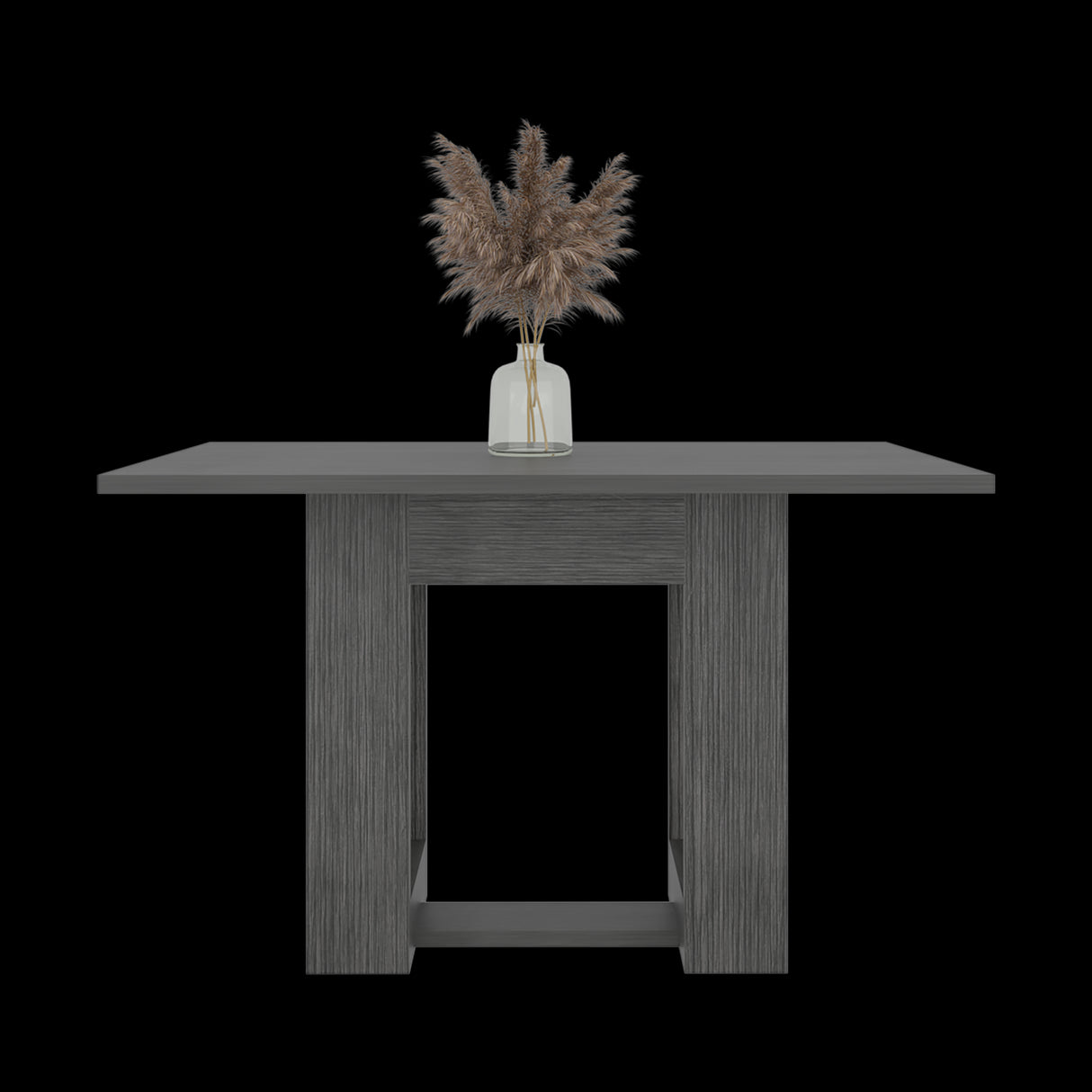 Comedor Volterra Roble Gris 120x74cm Rectangular de Cuatro Puestos sin Sillas - COMEDORES | Bylmo
