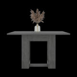 Comedor Volterra Roble Gris 120x74cm Rectangular de Cuatro Puestos sin Sillas - COMEDORES | Bylmo