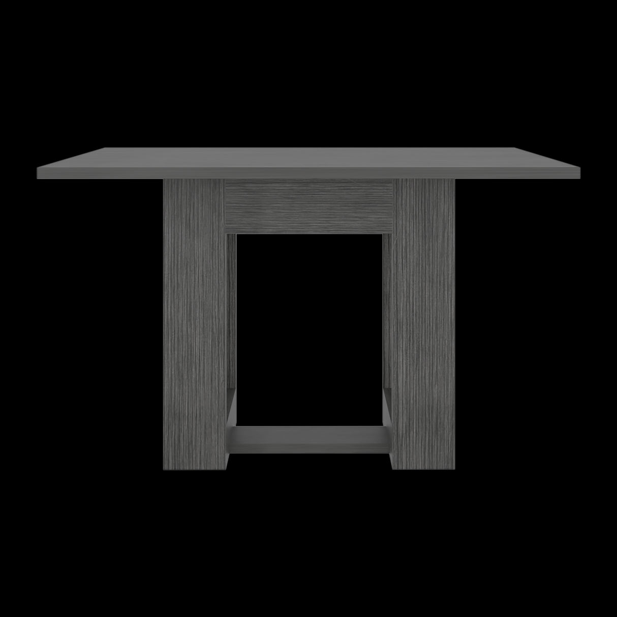 Comedor Volterra Roble Gris 120x74cm Rectangular de Cuatro Puestos sin Sillas - COMEDORES | Bylmo