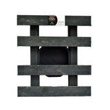 Base para Materas Exterior Tulipán Negro 35x10cm Cuadrado con Rodachines Apto Para Intemperie - BASES PARA MATERAS DE EXTERIOR | Bylmo