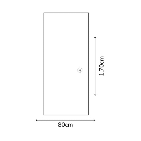 Espejo de Pared Napoles Natural 80x170cm Rectangular Sin Marco y con Iluminación - ESPEJOS DE PARED | Bylmo